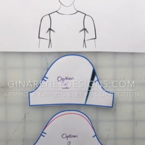 Fixing Armhole Gaping: Set-in Sleeve Correction