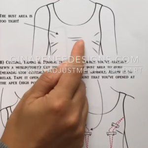 Full Bust Adjustment – When Having or Adding Side Darts